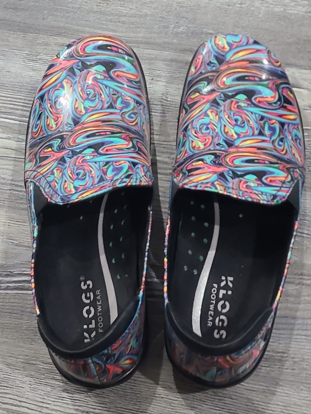 Klog's Womens Moxy Funkadelic Slip Resistance Size 7.5